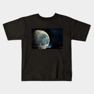 Blue Mountains of Rodders Moon Kids T-Shirt